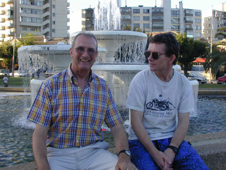 Bob and Gerry in Vina del Mar 12-1-03